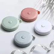 4 PCS Body Measurement Tape Multifunctional Tape Measure 1.5m / 60in Measure Tailoring Fabric Tape Measure Mini Tape Measure Double-Sided Retractable Tape Measure