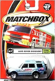 [Matchbox] 2001 Storm Watch Land Rover Discovery Blue 67
