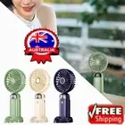 Mini Hand-held Fan Portable Folding Desk Fan Cooler Cooling USB Rechargeable VP