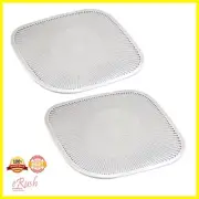 FITS TESLA MODEL Y MATTE SILVER REAR TRUNK SPEAKER COVER GRILLE MESH PLATE