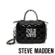 【STEVE MADDEN】BLOVING 菱格紋相機鍊條包(黑色)