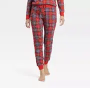 Wondershop PJ Pajama Pants size 2X - Red/Plaid - NEW