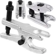 Rustark 3Pcs Universal Ball Joint Separator Tools Set Including 2Pcs Heavy Duty Ball Joint Separators and 1Pc Tie Rod End Remover for Separating Arms, Tie Rods and Ball Joints on Cars, Trucks, ATVs