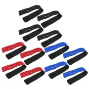 4PCs Reusable Fishing Rod Strap Strong Flexible Hook And Loop Fishing