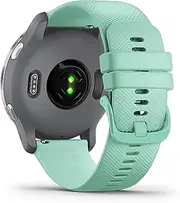Bands for Garmin Venu SQ 2 / SQ / Venu 2 Plus / Venu / Vivoactive 5 / Vivoactive 3 / Forerunner 55/158/245/645, 20MM Quick Release Soft Silicone waterproof Replacement Watch Strap for Garmin vivomove 3 / vivomove / Active5 / Luxe