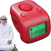 Digital Finger Counter,Hand Tally Counter - LCD Digital Display Counter, Buddha Beads Prayer Counter for Buddhist Meditation, Relaxation