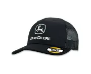 John Deere LP86110-JD Kids-Basic Trucker Mesh Cap-Black