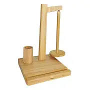 Wooden Yarn Holder Wool Yarn Spool Turning Tool Yarn Ball Holder
