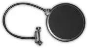 Technical Pro MKPF2 Recording Mic Microphone Pop Filter w/10" Gooseneck Clamp
