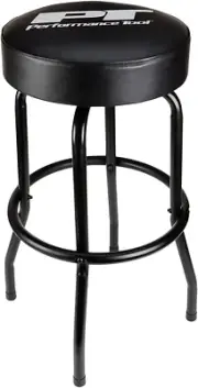 Tool Swivel Seat Bar Stool Mechanic Garages Workshops Black 0.6X9.8X5.8-Inches