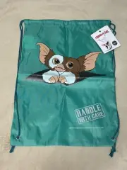 Gremlins Gizmo Tote Bag Green Mogwai Backpack Drawstring Loot Crate New w/ tags