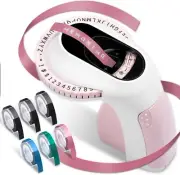 Embossing Label Maker-Memoking E975 3D Embossed Label Printer Machine with 6 Rol