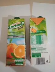 Nestle Orchard Orange Juice 2 Cartons 1 Liter Each Product Of Trinidad