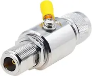 Surge Protector for HAM CB DC-3GHz N Male to N Female Jacks(N M to N F 3GHz)