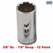 Kincrome K26588 - Deep Socket 7/8" 3/8" Drive (Mirror Polish)