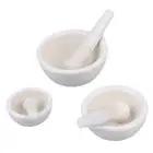 60/80/100mm Mortar Pestle Spice Crusher Ceramics Bowl Tough Foods Pepper Ging-bp