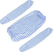 Camping Essentials: 1 Set Waterproof Picnic Table Cover Bench Covers Flannel Tablecloth Sun Rain Protection