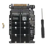 2X(2 in 1 M.2 NVMe SATA U2PCB M.2 NVME SSD Key M Key B SSD to U.2 SFF-86392152