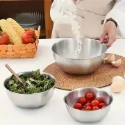 Anti-Scalding Fruit Salad Bowl with Scale Dish Container Food Tableware