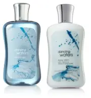 Bath & Body Works DANCING WATER Shea Enriched Body Lotion/Shower Gel - RETIRED!