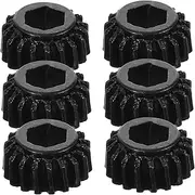 Mikinona 6pcs Guitar Tuner Button Gears 1:18 Tuning Pegs Replacement Guitar Head Pegs for