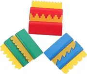 jojofuny 6Pcs Drawing Scraper Reusable Painting Tools for Kindergarten Art Projects Easy to Use Scraping Brushes for Creative Imagination and Skill Development