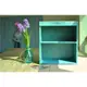zakka精品 Vintage 鄉村風 質感 Blue 藍色雙層收納木櫃 2層置物木櫃 2格櫃 二層收納櫃 木展示櫃