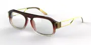 Marni Burullus Optical Brown Fade X2P Men's Glasses Brown Size 55 - Private Health Rebate - Blue Light Block Available