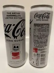 COCA COLA JAPAN MARSHMELLO'S LIMITED EDITION SODA CAN *2 BRAND NEW UNOPENED CANS