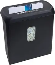 Swordfish 40357" 600XC-P4 Cross Cut Paper/Document Shredder,Black