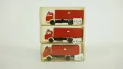 Wiking HO Scale 1/87 Mercedes 1617 Fire Truck 3x Item 20628 NEW B43
