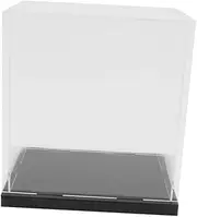 JOINPAYA Display Case for Collectibles Clear Acrylic Box with Stand Storage for Model Figures for Displaying Figures