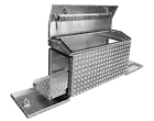 FG5 Aluminium UTE Trailer Camping Camper Caravan Fridge Generator Toolbox 1410mm