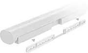 [WALI] Soundbar Wall Mount, Designed for Sonos Arc, Low Profile Sound Bar Mount Bracket Under TV with Hardware Kit, Easy to Install (SON003-W), White