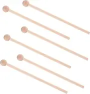 ifundom 2sets Drum Sticks Set Wood Mallets for Music Percussion Instruments Perfect for Marimba Xylophone Children's Musical Education 6pcs*2