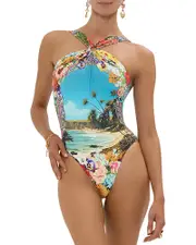 Camilla High Neck One Piece Swimsuit