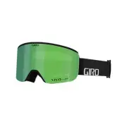 Giro Axis Snow Goggles, Black Wordmark Frame, Vivid Emerald/Vivid Infared Lens