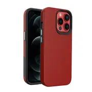 iPhone 13 Pro Max Compatible Case Cover With Shockproof Rugged - Red