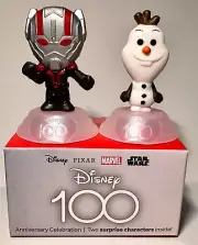 OLAF ANT MAN Disney 100 Anniversary MCDONALD'S 2023 HAPPY MEAL Box 12