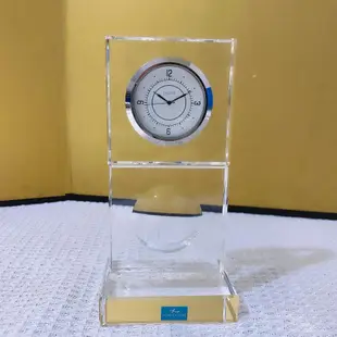 日本回流豪雅水晶座鐘石英鐘錶停產豪雅Hoya水晶錶小臺鐘豪雅
