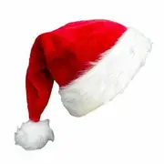 5 X Thin Santas Hat 1-20x Christmas Santa Hat Red And White Xmas Cap Santa Claus Party Adult Gift AU