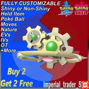Pokémon Sword and Shield ✨ Shiny Klinklang ✨ W/ Best 6IV Customizable