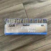 Kirkland Signature AAA Alkaline Batteries, 48pk Mar 2031 M23A