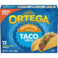 在飛比找蝦皮商城優惠-美國 Ortega 黃玉米墨西哥塔可餅 12入 Taco s