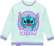 [Disney] Girls Stitch Sweatshirt | Stitch Clothes For Girls | Official Lilo And Stitch Gifts For Girls