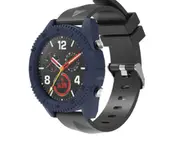 Unique Personality Multiple Color Choices PC Protective Case Cover Protector Frame for Huawei Watch GT-Blue