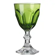 Mario Luca Giusti Dolce Vita Set of 2 Wine Glass Green