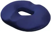 Seat Cushion, Memory Foam Blue Donut Cushion for Tailbone and Coccyx Pain, Lower Back Pain, Pressure Relief, for Home, Office Chair, Wheelchair, Car Seat