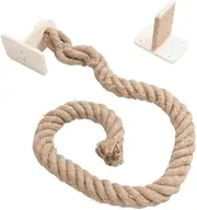 Cat Scratching Post Rope Wall Mounted Accessory Space Saving Cat Tower