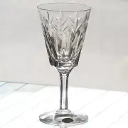 STUART ABBEY Sherry 4.75" tall Crystal Mouth Blown NEW NEVER USED made England